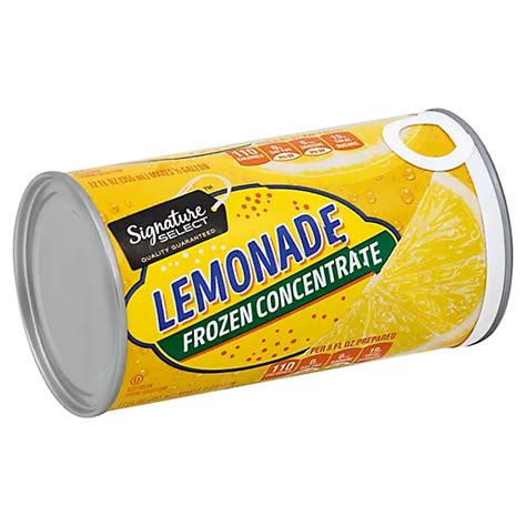 Signature Select Frozen Concentrate Lemonade 12 Fl Oz Safeway