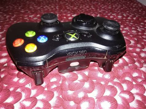 Microsoft Xbox 360 Wireless Controller Model 1403 Black Oem O2 Ebay