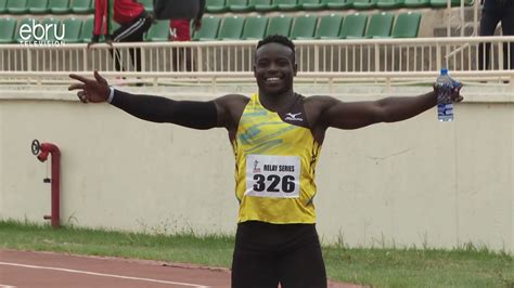 Ferdinand omanyala and mark otieno the fastest men in kenya national olympics trials. Omanyala's New 100m National Record - YouTube