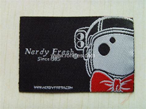 Colorful Design Garment Woven Main Label Wl 04 Ronices China