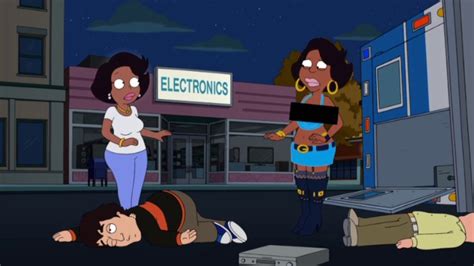 The Cleveland Show Donna Falls Out Of Her Top Youtube