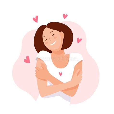 Self Love Stock Vector Illustration Of Woman Acceptance 24622815