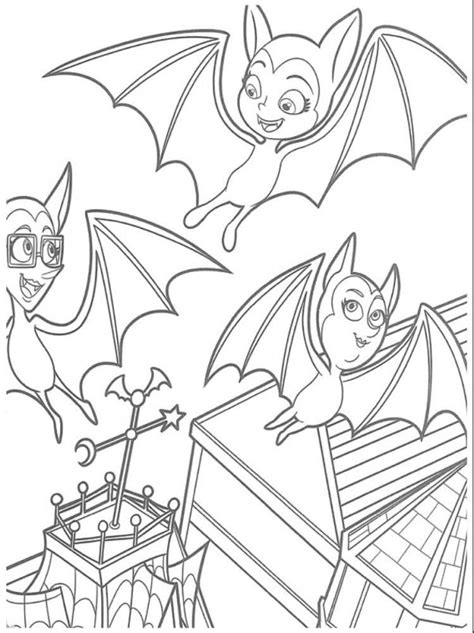Desene Cu Vampirina De Colorat Imagini și Planșe De Colorat Cu Vampirina