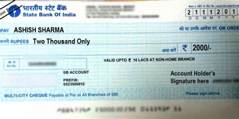 Maximum 4 free withdrawals per month through any mode (including cash withdrawal @ branch. How to fill SBI Cheque and Cheque Deposit Slip/Form