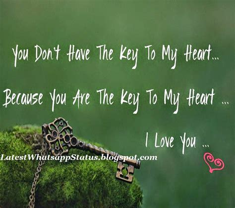 Here are some of the romantic whatsapp online status. Love Quotes - I Always With You (Whatsapp Status ...