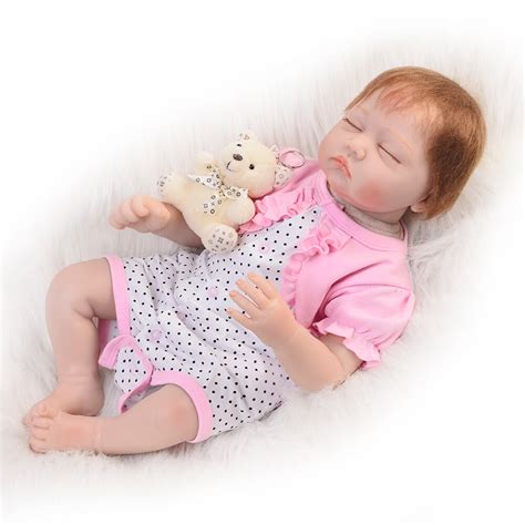 55cm Soft Silicone Reborn Baby Doll Toys Real Baby New