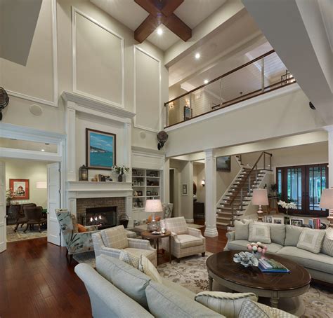 Transitional Lake House Transitional Living Room Orlando By