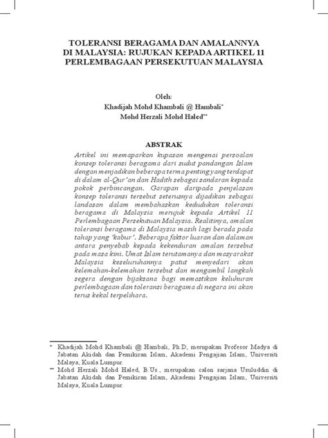Dasar pengurangan beban perbelanjaan awam dasar peningkatan daya pengeluaran. TOLERANSI BERAGAMA.pdf