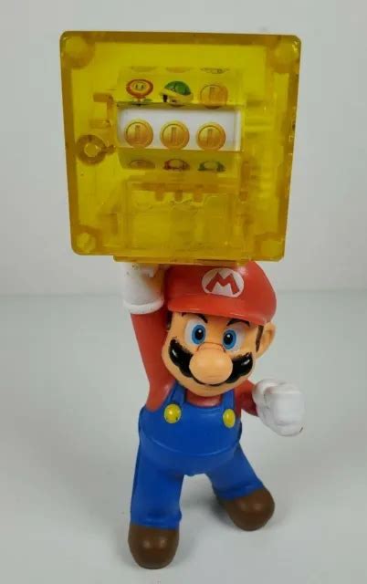 Happy Meal Super Mario Power Up Block Mario 475 Tall Toy Figure 2018