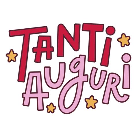 Image Of The Word Tanti Auguri Png And Svg Design For T Shirts