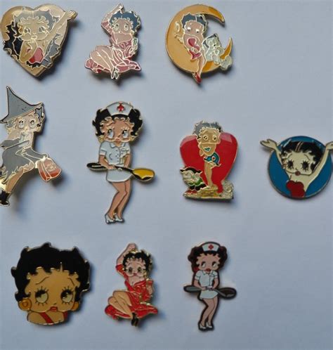 19 Betty Boop Pin Collection Metal Pins Catawiki