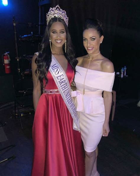 Miss Earth United States 2018 With Vincenza Carrieri Russo Vincenza