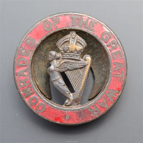 Sdcc Source Irish Comrades Of The Great War Members Badge By Gaunt Of