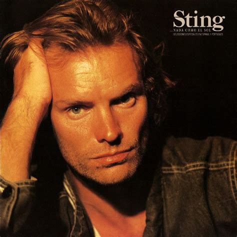 Sting Nada Como El Sol 1988 Vinyl Record Album Lp Collection