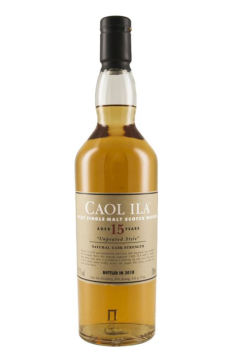 caol ila 15 year old unpeated 2018 release hedonism wines