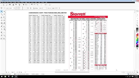 Imperial Metric Decimal Tapdrill Charts Tools For Cnc Youtube