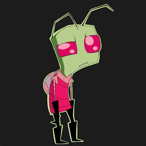 Invader Zim Artstyle Attempt By Mini Crushies On Deviantart