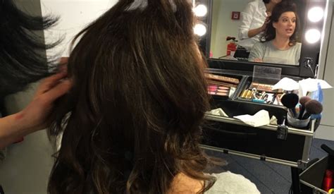 Irgendwann habe ich sie im fernsehen gesehen bei lafer!lichter!lecker!. RTL Punkt 12 @ Nursen Hahn Make up and Hair Artist Stuttgart