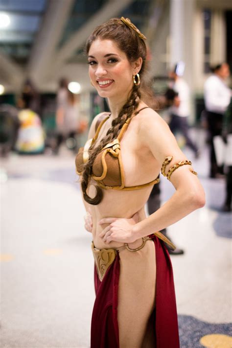 Slave Leia Cosplay Oops Telegraph