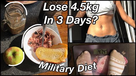 I Tried The Military Diet For 3 Days Does It Really Work Youtube