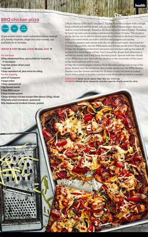 If you crave juicy, flavorful chicken breasts, then follow this simple recipe. BBQ chicken pizza | Bbc good food recipes, Food, Bbq ...