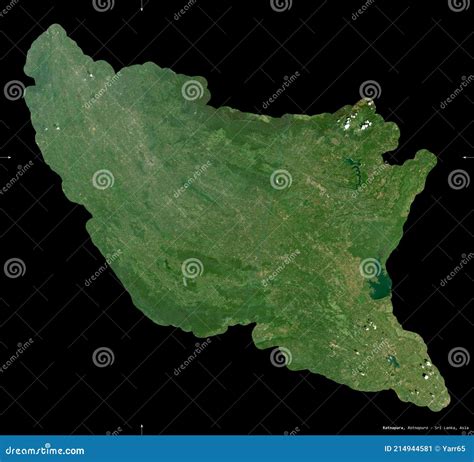 Ratnapura Sri Lanka Black Solid Sentinel 2 Satellite Stock