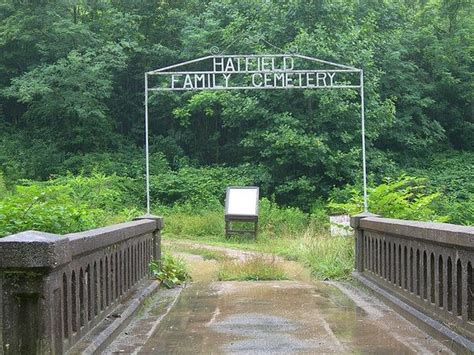 Hatfield Cemetery Entrance By Jimmywayne Via Flickr West Virginia