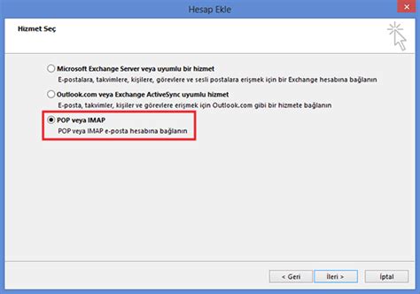 Microsoft Outlook 2013 Email Ayarları - Aso Ajans