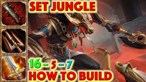Smite How To Build Set Set Jungle Build How To Guide Season 7