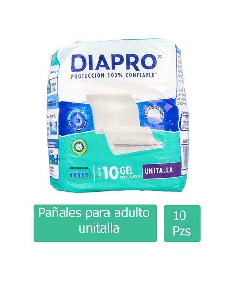 Precio Diapro gel pañales para adulto unitalla Farmalisto MX