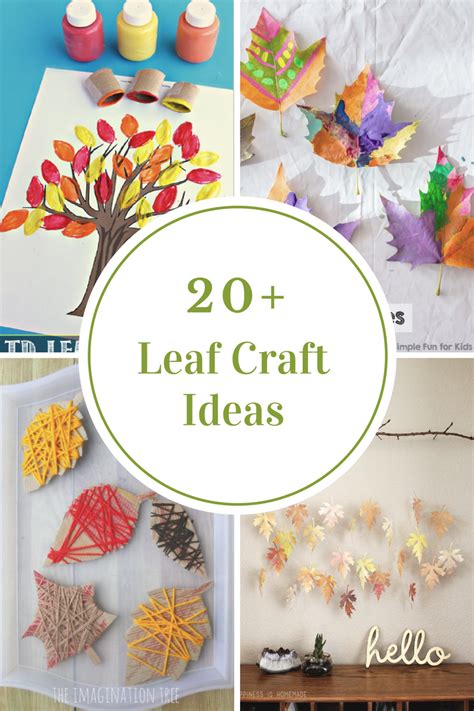 Leaf Crafts For Kids The Idea Room
