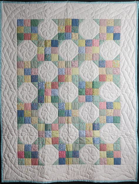 Nine Patch Variation Crib Quilt Lancaster Select Quilts