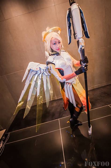Best Mercy Cosplay From Overwatch Expose Gaming