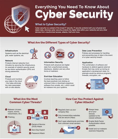 Everything You Need To Know About Cyber Security Infographic
