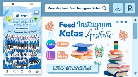 Cara Membuat Feed Instagram Kelas Aesthetic Puzzle Feed Ig Kelas Youtube