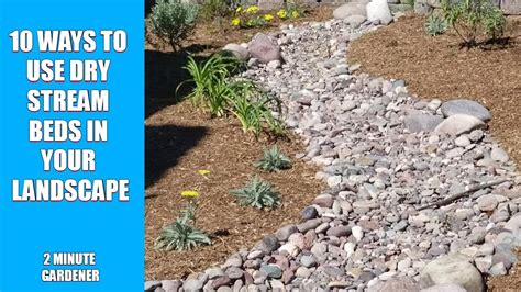 10 Ways To Use Dry Stream Beds In Your Landscape Youtube