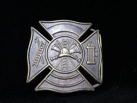 Fire Department Insignia Emblem Badge Fireman Fire Fighter Etsy