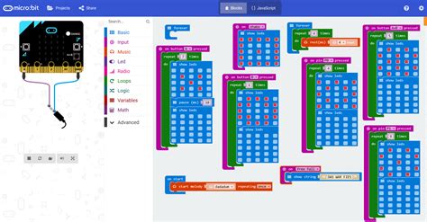 Microbit And Neopixel Ring Makecode Examples Microbit Learning Images