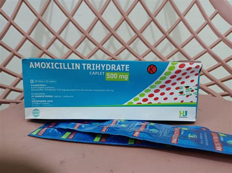 Amoxicillin Manfaat Dosis Dan Efek Samping