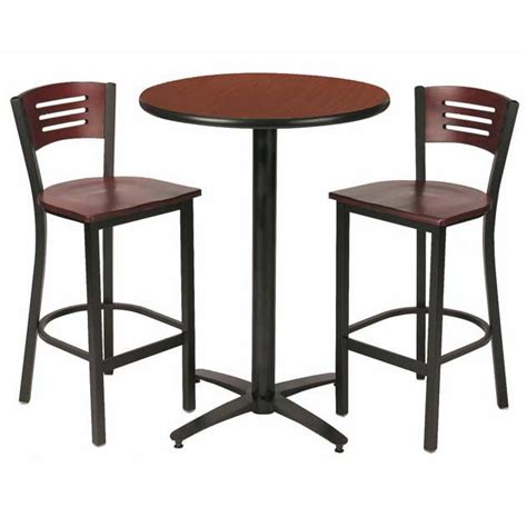 It may sound simple but do you … Kfi Seating Arched Base Bar Height Cafe Table With Two Br3315b Barstools- 30" Square - T30sq38 ...