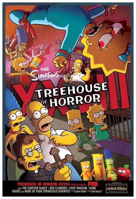 Image Gallery For The Simpsons Treehouse Of Horror Xxviii Tv Filmaffinity