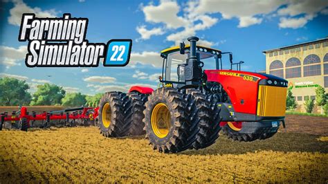 Farming Simulator 22 Massive Versatile Tractor Energy Production