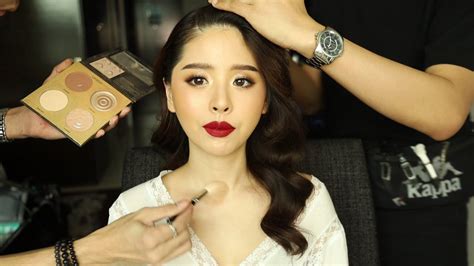 Korean Girl Gets Thai Makeup Youtube
