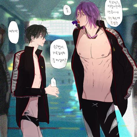 Matsuoka Rin Yamazaki Sousuke Murasakibara Atsushi And Himuro