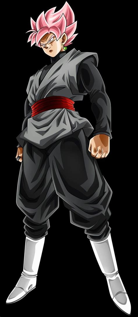 Goku black (ゴクウブラック gokū burakku, lit. Super Saiyan Rosé Goku Black | Super saiyan rose, Goku ...