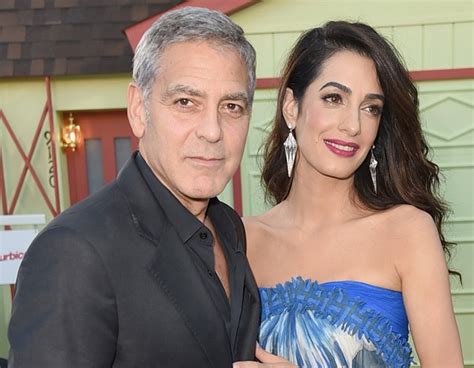 George Clooney Shows Off Photos Of His Twins E News