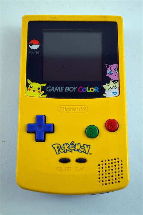 Nintendo Game Boy Color Pokemon Edition System Console Yellow New