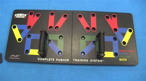 Complete Push Up Training System Power Press Push Up Strength Training