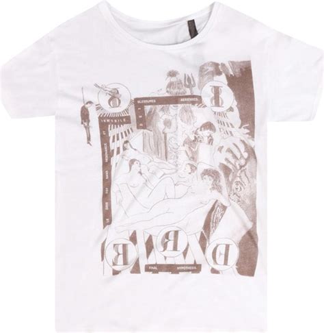 Buy Enfants Riches Déprimés Bath House Orgy T Shirt Whitebrown