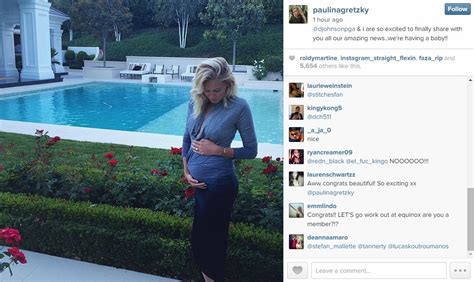 Paulina Gretzky Announces Shes Pregnant Edmonton Globalnewsca